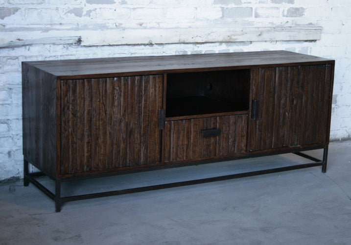 Rough Hewn Plasma TV Console 1