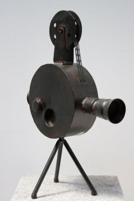 Small Movie Camera Figurine 8