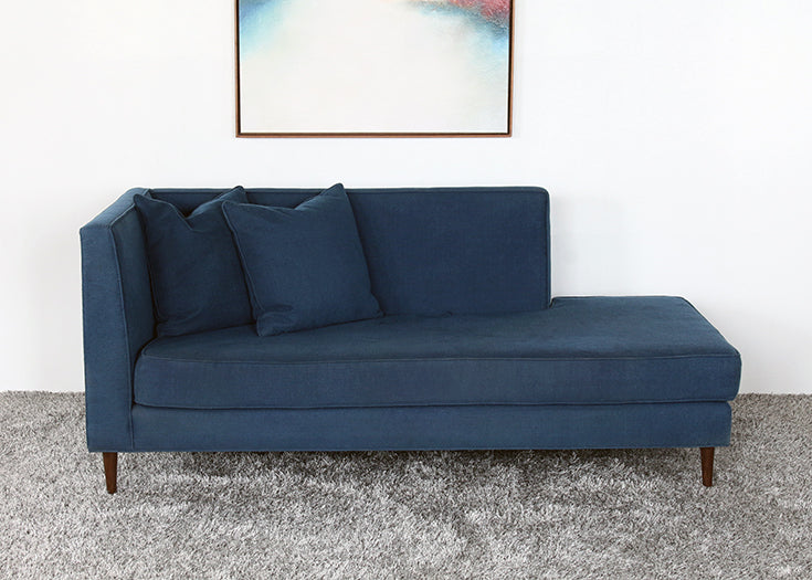 Alice Chaise in Navy
