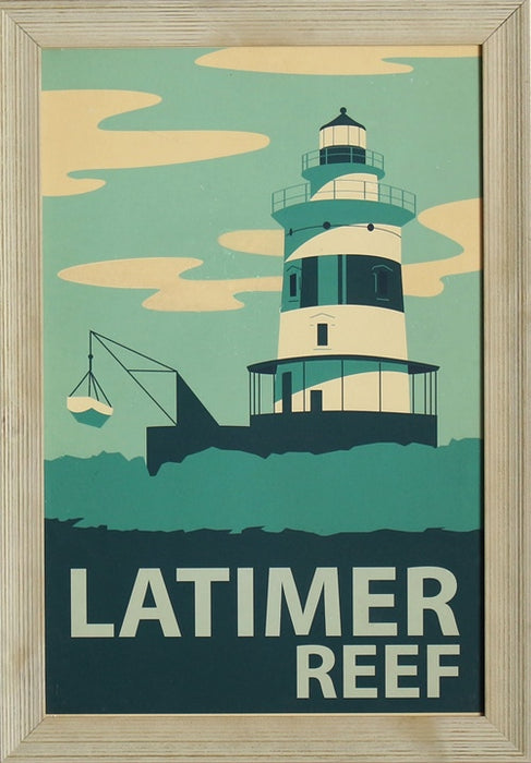 LAND581 Latimer Reef 19W x 27H