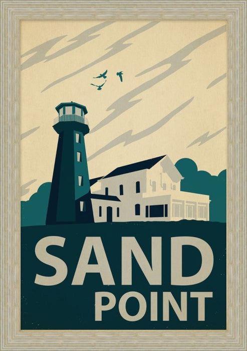 LAND583 Sand Point 19W x 27H