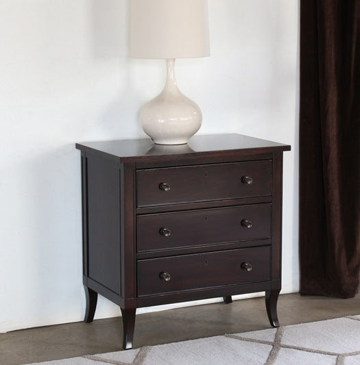 NS70 Central Park 3 Dawer Nightstand