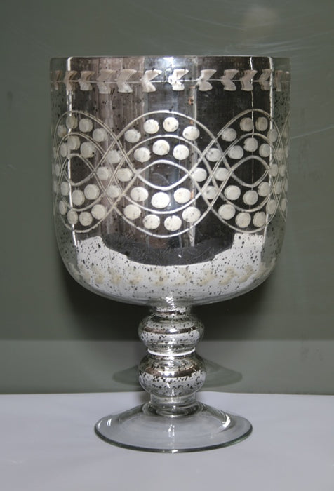 Mercury Glass Goblet