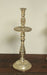  Large Silver Plated Wood Candlestick 9