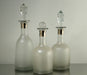 Set of 3 Crackle Decanters 8