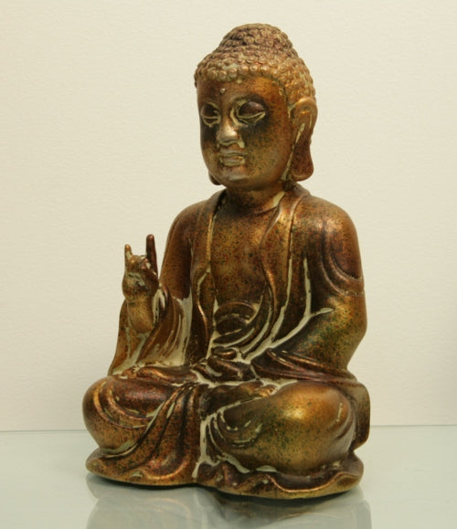 Golden Porcelain Sitting Buddha 8