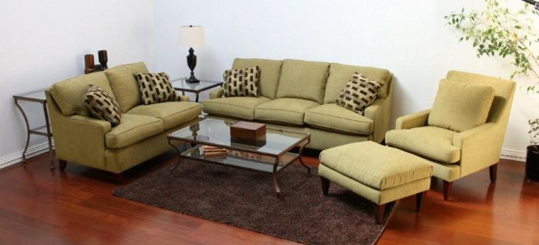 Fern Green Contemporary Upholstery Set 3 8
