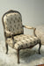 LC24P Louis XVI Style Bergere Chair with Paisley Upholstery 1 6