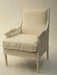 Antique White Louis Club Chair 9