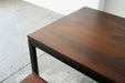 Modern Steel Dining Table with Wood Top CU 9