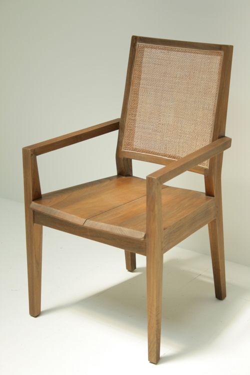 Grey Wash Desk Chair 8