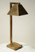 Desk Lamp with Vintage Brass Metal Square Shade 7