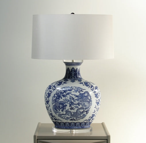 Dragon Porcelain Lamp 8