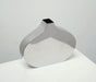 Small Polished Stainless Steel Vase 1