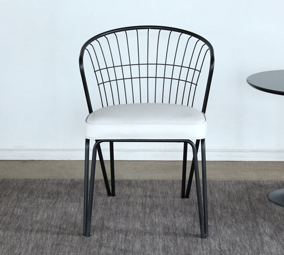 AC131 Vintage Wire Barrel Back Arm Chai