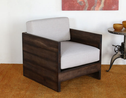 AC174 Oak Plank Arm Chair