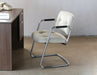 AC177 Nubbed Oatmeal Waiting Room Chair