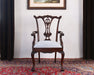AC189 Ball and Claw Foot Mahogany Dining Room Arm Chair