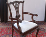 AC189 Ball and Claw Foot Mahogany Dining Room Arm Chair