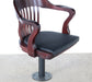 Bolt-Down Jury Chair in Oak