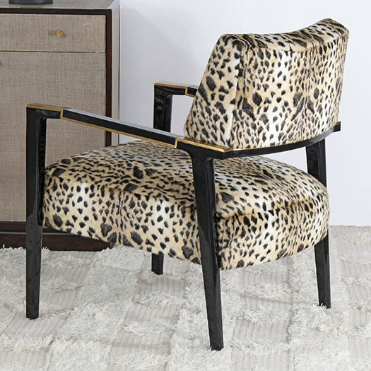 Leopard Arm Chair