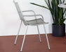 AC246 - Aluminum Mesh Modern Bistro Chair
