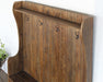 BH101 - Concord Mudroom Bench in Bleached Pine