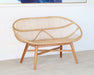 BH104 - Woven Natural Rattan Bench