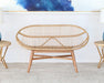BH104 - Woven Natural Rattan Bench