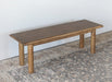 BH113 - Toasted Natural Oak Dining Bench