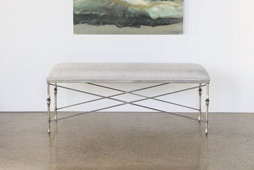 BH96 Sutton House Long Metal Bench