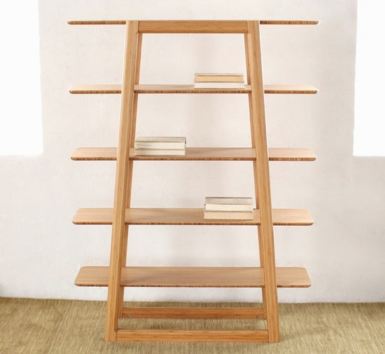 BK40 Modern Bamboo Bookcase