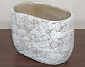 BOWL54 - Large Off White Cement Pot