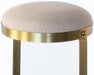 BS56 Antique Brass Ring Bar Stool