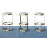 BS56 Antique Brass Ring Bar Stool