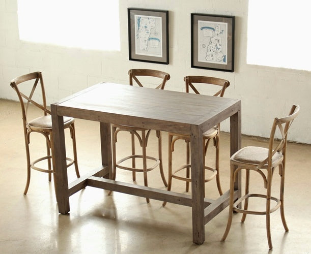 BT17 Ash Wood Bar Table