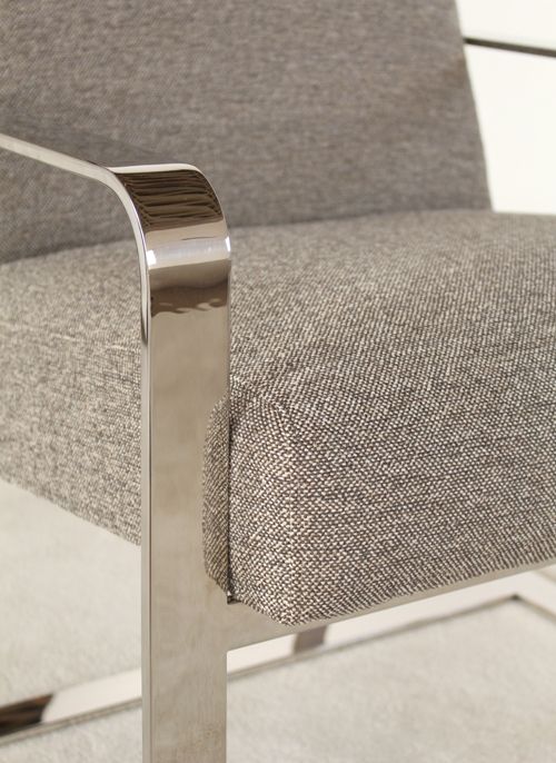 Mitchell Gold Armand II Chair in Dark Taupe