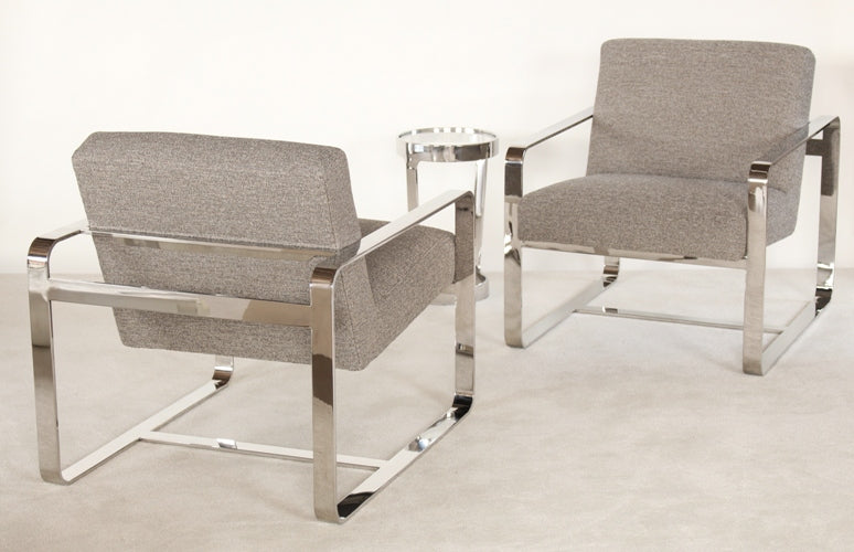 Mitchell Gold Armand II Chair in Dark Taupe