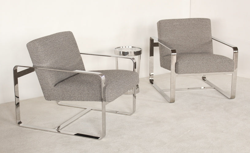 Mitchell Gold Armand II Chair in Dark Taupe