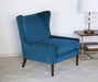 CC189 - Blue Marlow Modern Wing Chai