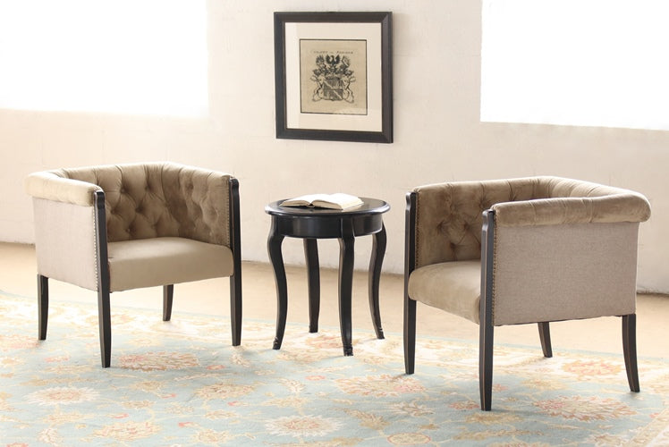 CC190 Tufted Deco Club Chair