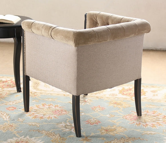 CC190 Tufted Deco Club Chair