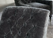 CC193 Mink Velvet Tufted Club Chair
