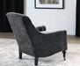 CC193 Mink Velvet Tufted Club Chair