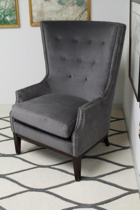Lillian Occasional Chair in Gray