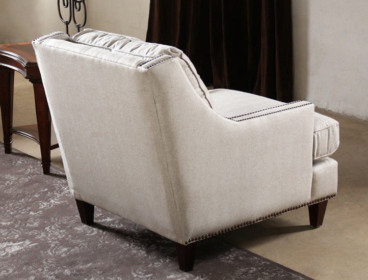 CC206 Contemporary Linen Club Chair