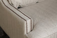 CC206 Contemporary Linen Club Chair