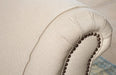 SF153 Natural Linen Sofa
