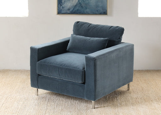 CC220 Spencer Club Chair in Caspian Blue
