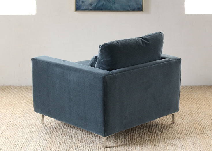 CC220 Spencer Club Chair in Caspian Blue